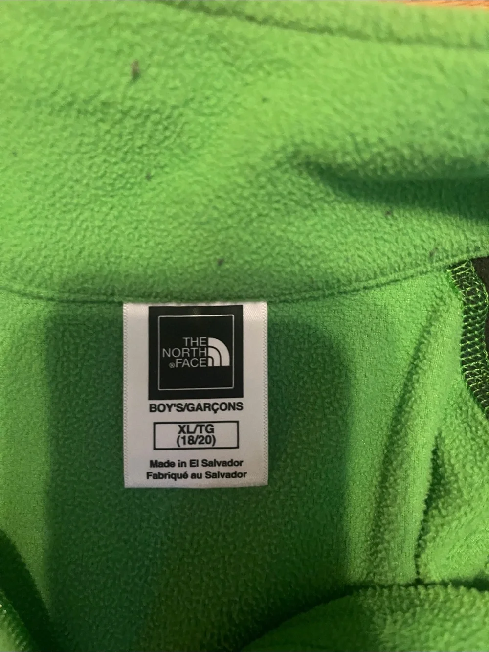 The North Face soft fleece